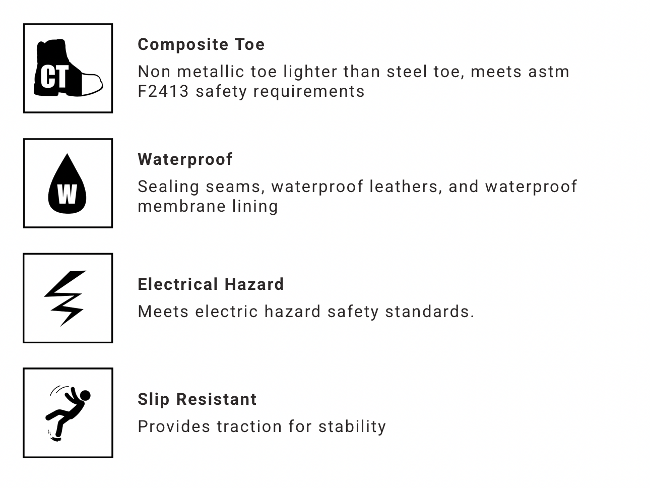 Double H - מגפי עבודה