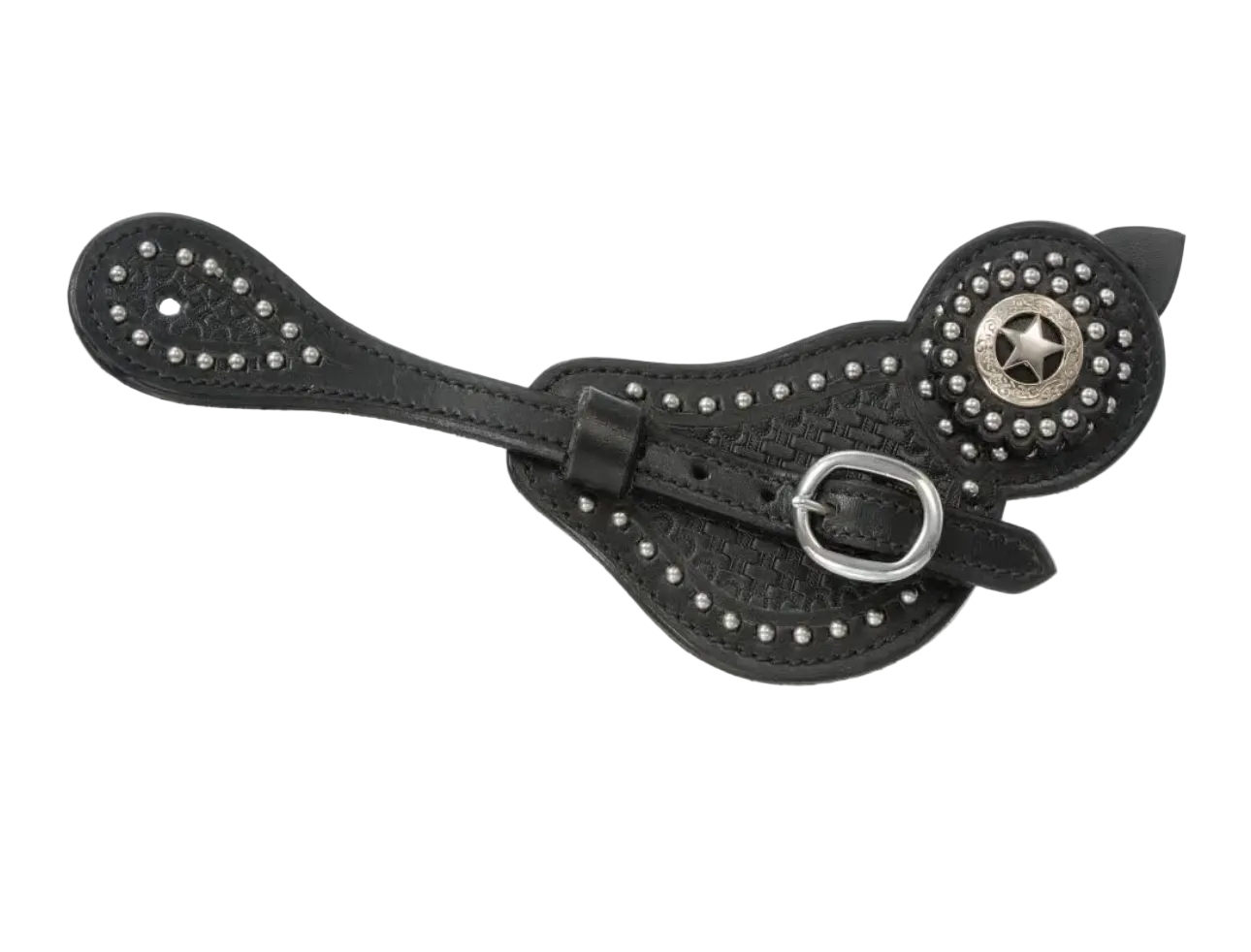 רצועת דורבנות מעוטרת שחורה