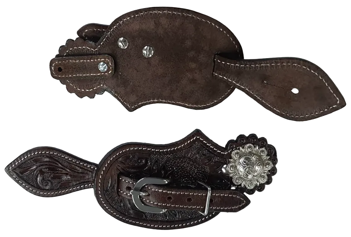 רצועת דורבנות מעוטרת חום כהה