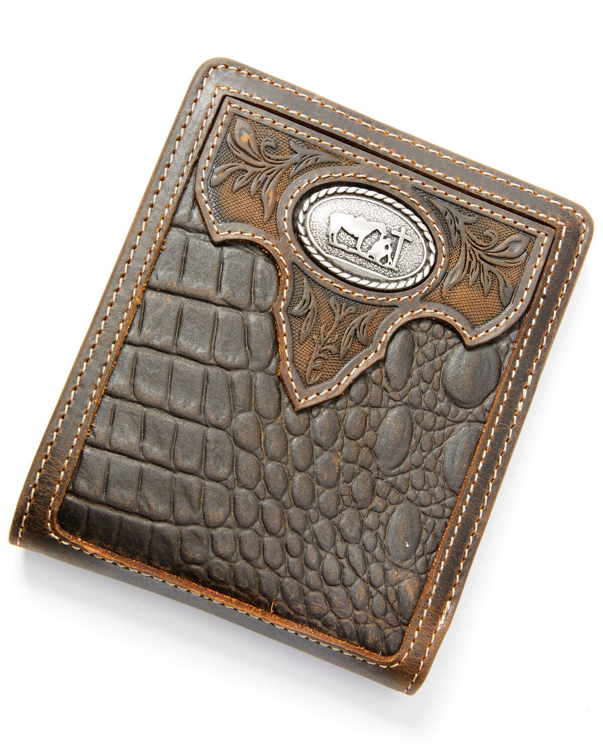 Cody James crocodile ארנק עור