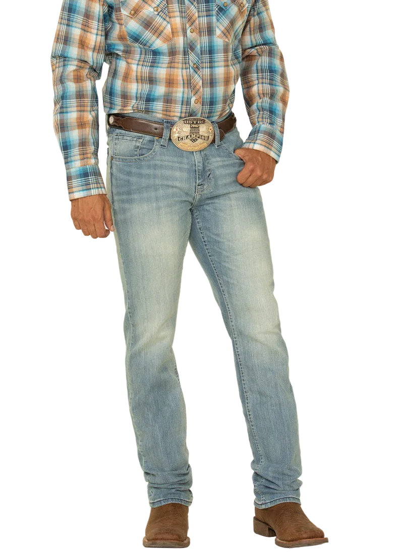 Cody James crupper wash slim straight jeans