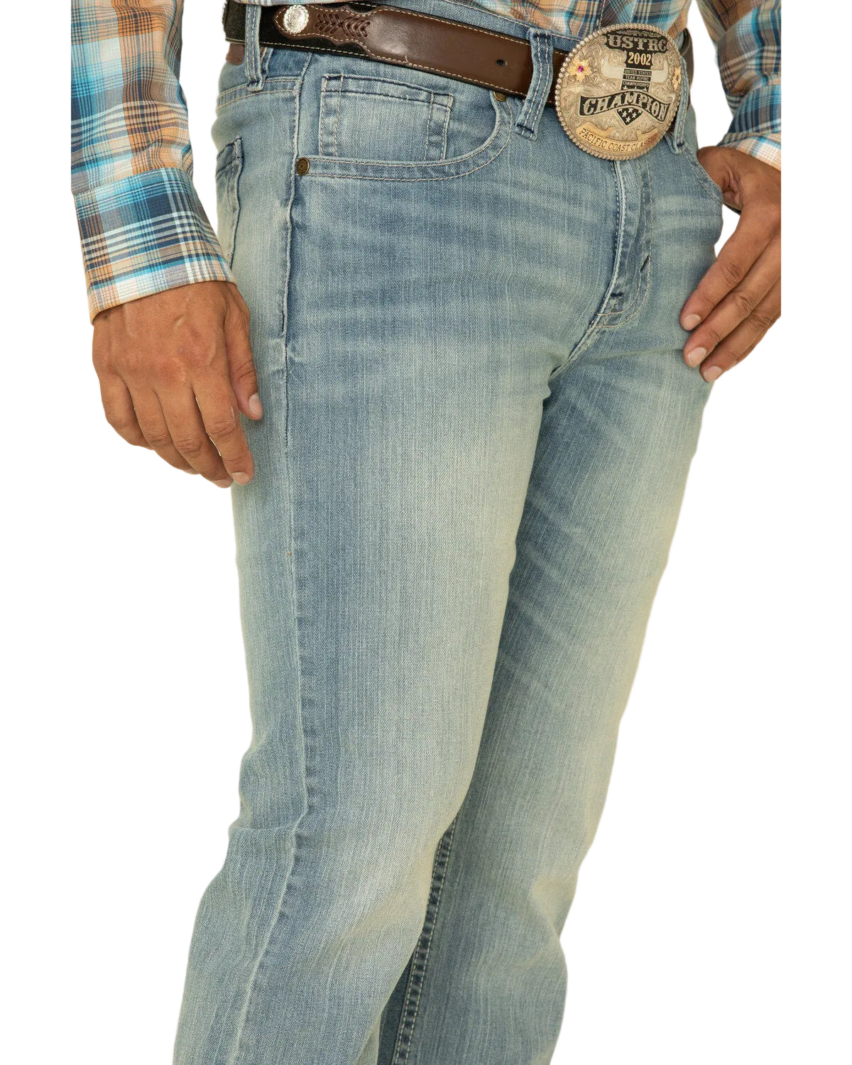Cody James crupper wash slim straight jeans