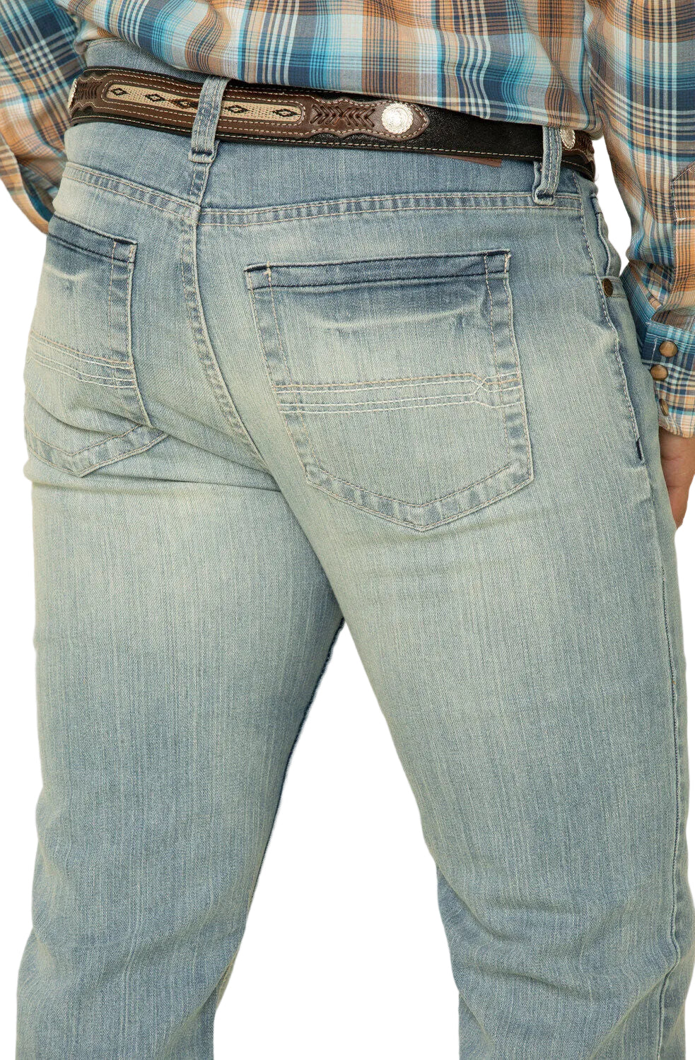 Cody James crupper wash slim straight jeans