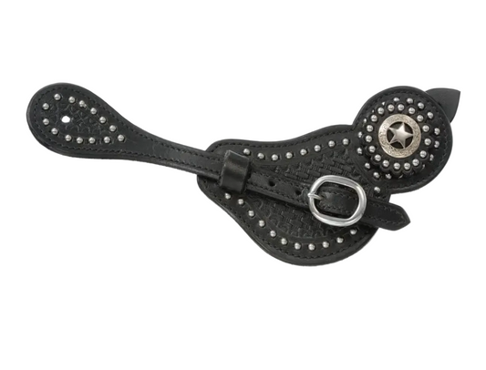 רצועת דורבנות מעוטרת שחורה