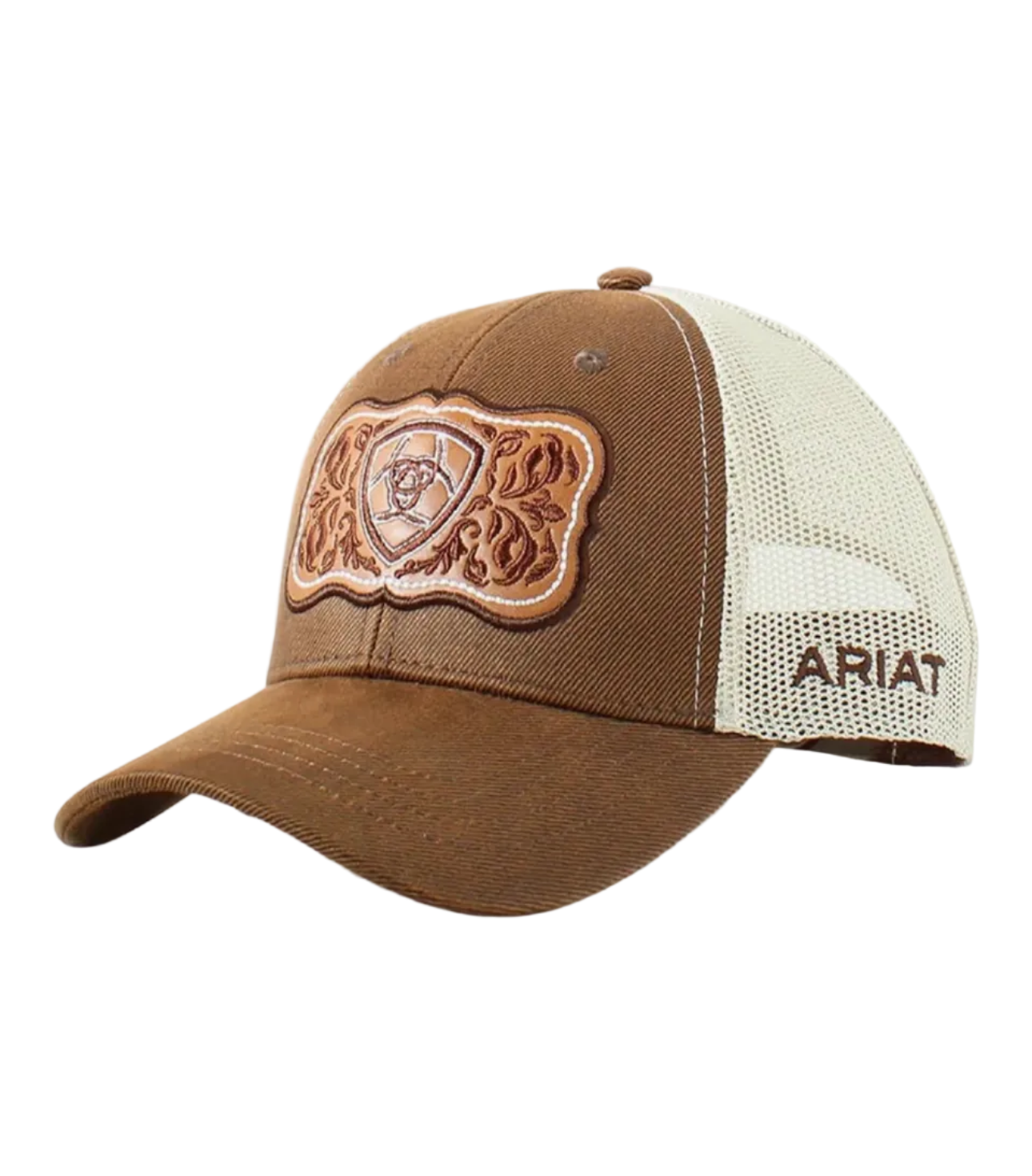 ARIAT כובע משולב עור